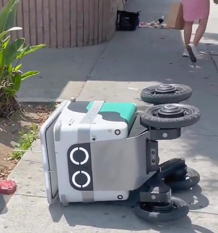 En Los Ángeles, hay un boom de robots robados: drones de mensajería bajo ataque
