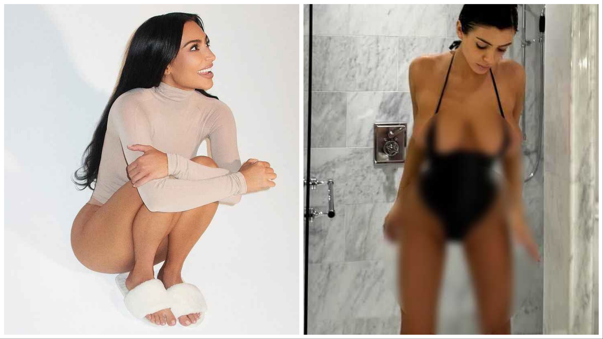 Kim Kardashian senza mutande prende in giro Bianca Censori