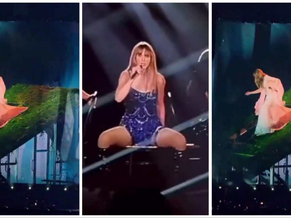 Meteduras de pata japonesas de Taylor Swift: doble desliz en el concierto
