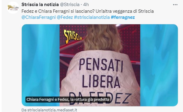 Chiara Ferragni y el adiós a Fedez, lluvia de memes en las redes sociales