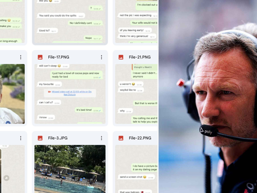 F1 im Chaos, anonym sendet Horners kompromittierende Chats an Journalisten