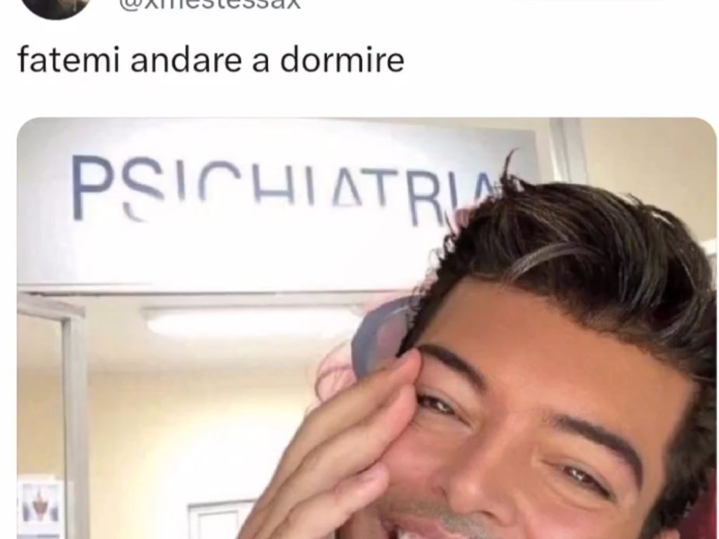 Sanremo 2024, das Gesicht von Stash aus The Kolors überschwemmt die sozialen Medien: deshalb das Meme