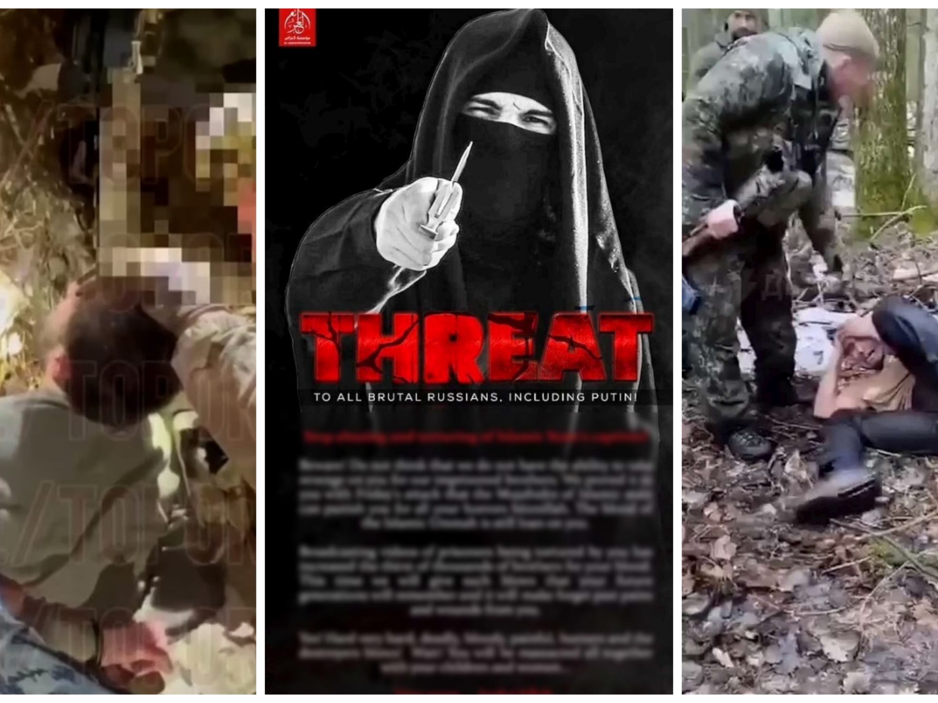 Isis amenaza con masacrar a Putin: "Dejen de torturar a nuestro pueblo"
