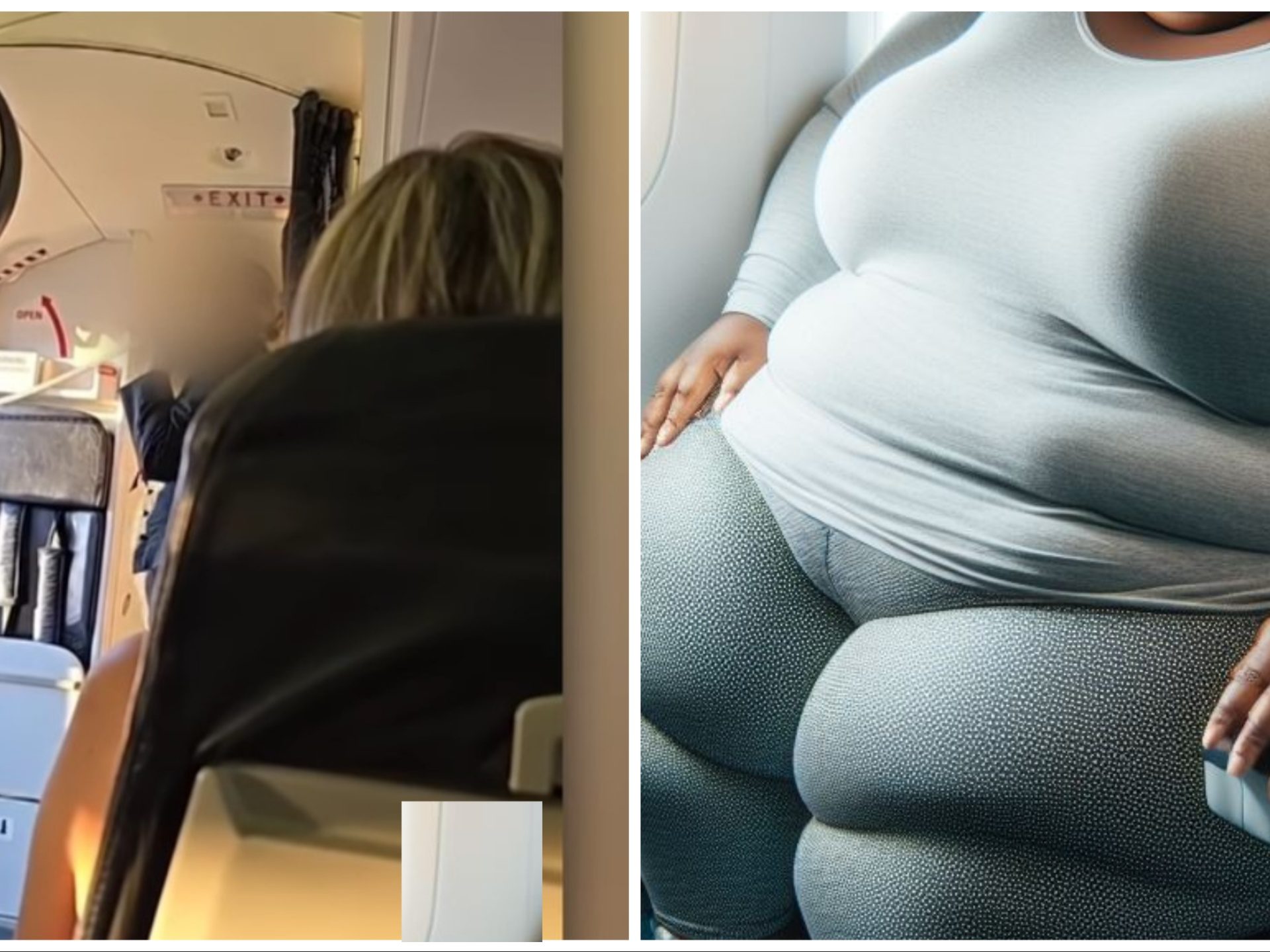 Vuelo cancelado por aerolínea para dos pasajeros obesos: "Humillados por las azafatas"