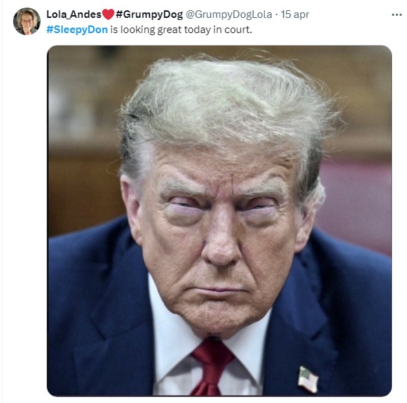 Donald Trump se queda dormido en la corte y se convierte en el meme del "Don somnoliento"