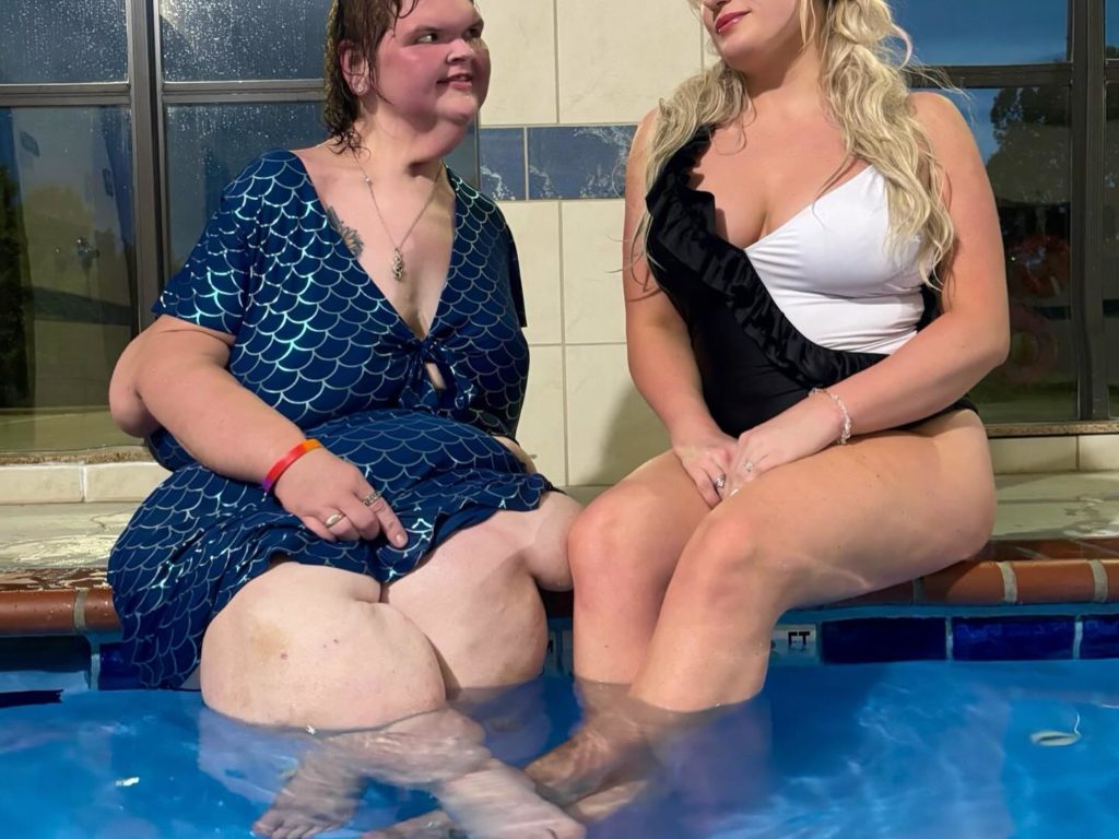 La estrella de Sisters at the Limit pierde 200kg y se luce en traje de baño