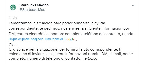 Eres linda, la chica se enoja por el acoso de los baristas y Starbucks se disculpa