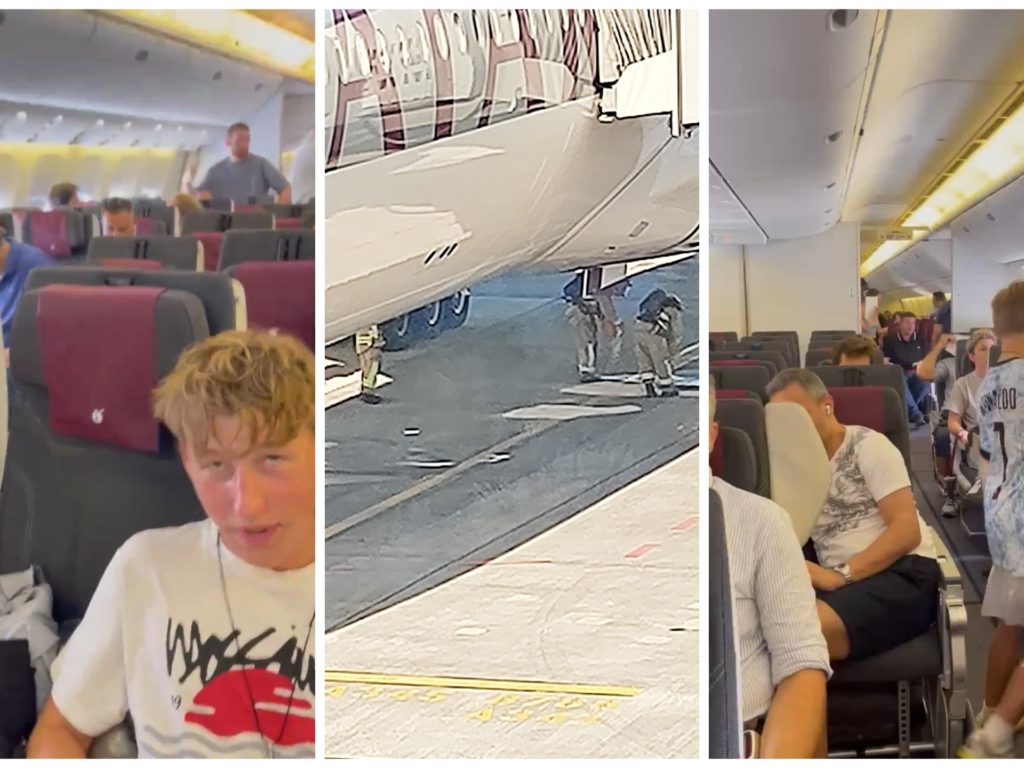 Flugzeug ohne Klimaanlage wird zum Ofen: Passagiere müssen sich nackt ausziehen