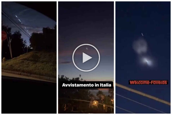 Allarme Ufo nel cielo d'Italia: strana luce in cielo nei video social