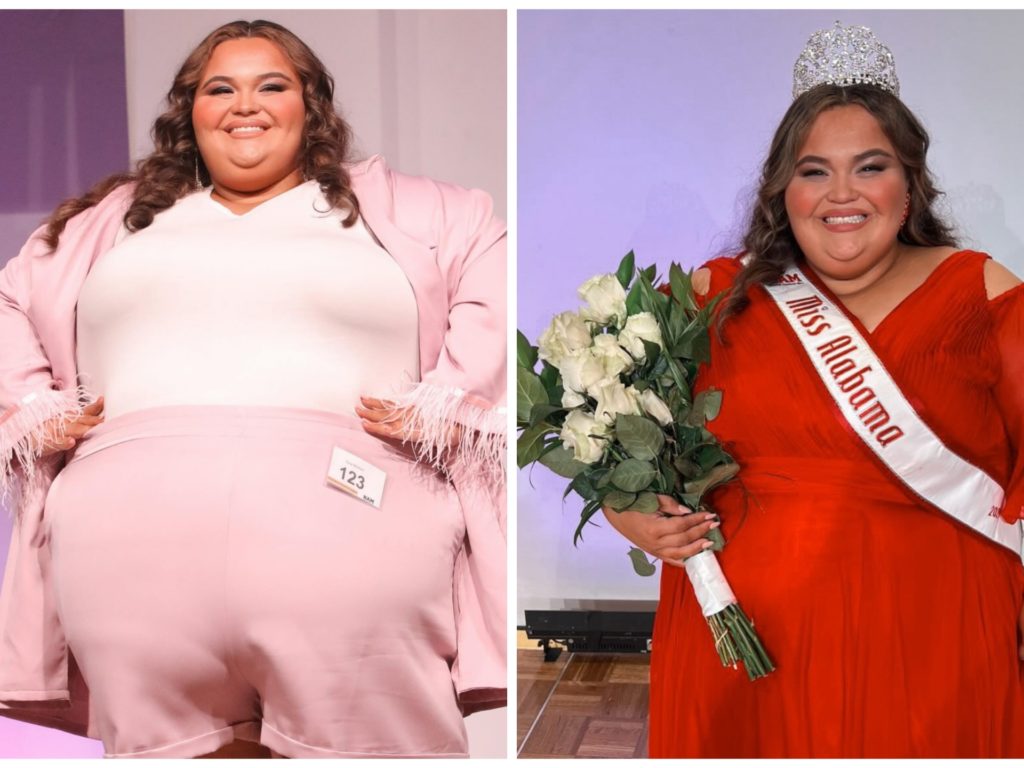Modelo obesa se convierte en Miss Alabama 2024, masacrada en línea: así responde