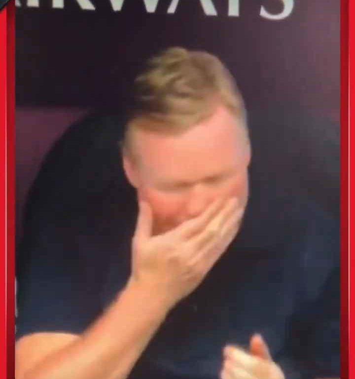 Horror en la Eurocopa 2024, el técnico Koeman se hurga la nariz y luego come mocos