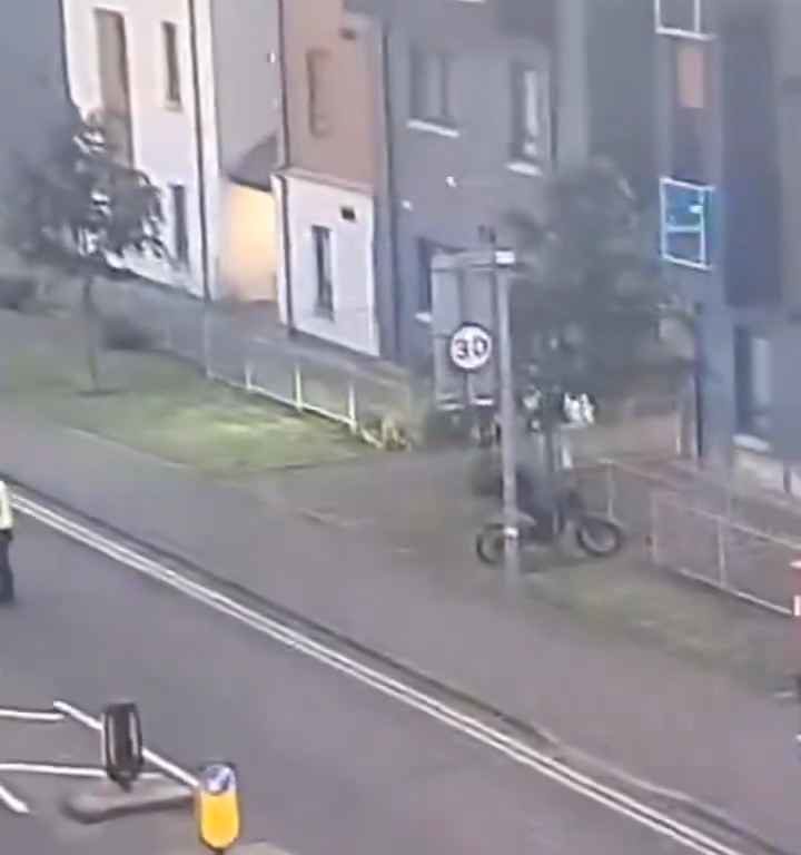 Er filmt, wie er freiwillig einen Radfahrer überfährt und verbreitet das Video anschließend in den sozialen Medien
