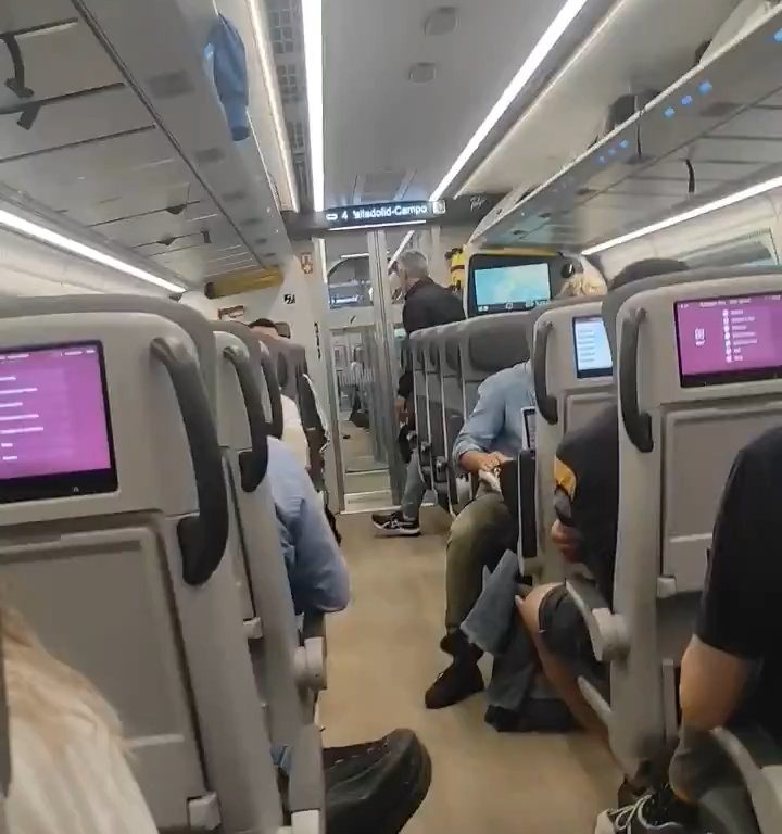 Turbulencias impactantes para los pasajeros, pero es un tren, no un avión: he aquí por qué