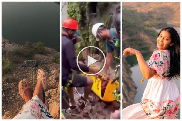 Influencer de viajes se filma en una cascada y cae 90 metros: muerta