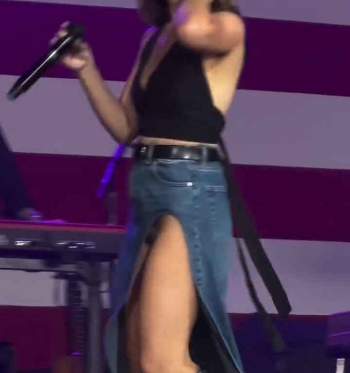 Metedura de pata en el escenario de Maren Morris, canta sin bragas y su video se vuelve viral