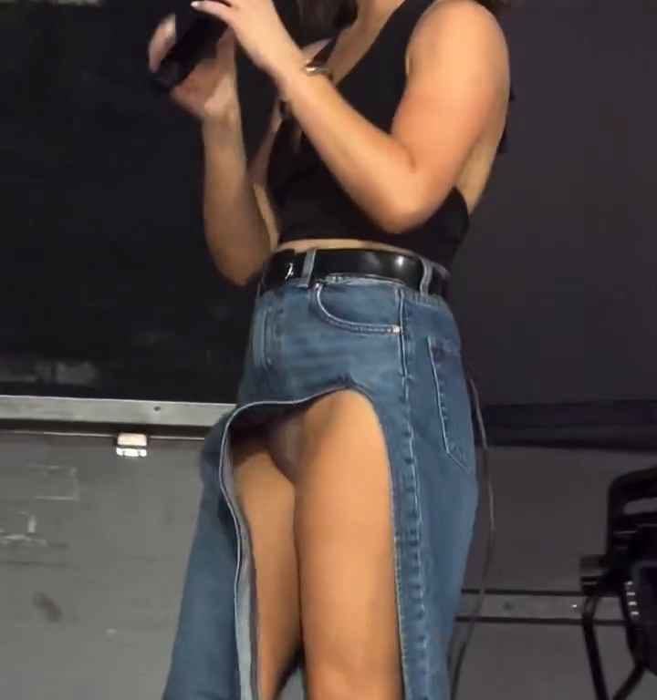 Metedura de pata en el escenario de Maren Morris, canta sin bragas y su video se vuelve viral