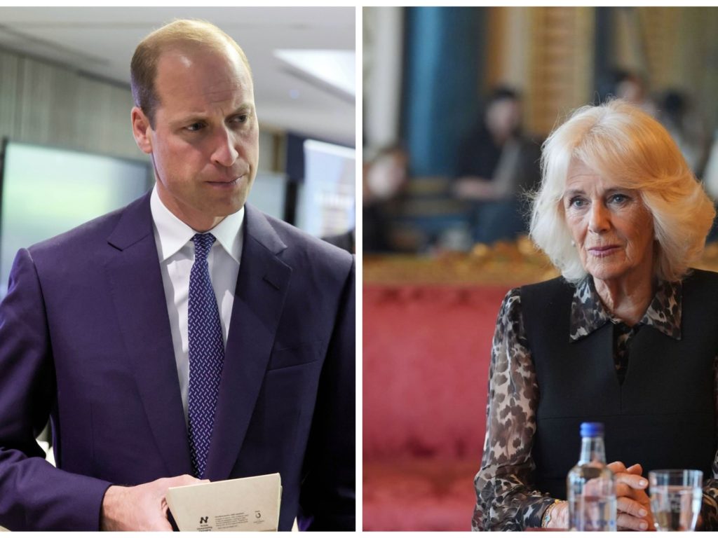 William despidió a la hermana de la reina, Camilla