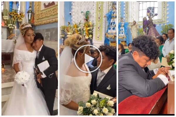 Sposo ubriaco all'altare, la sposa in imbarazzo: video del matrimonio è virale