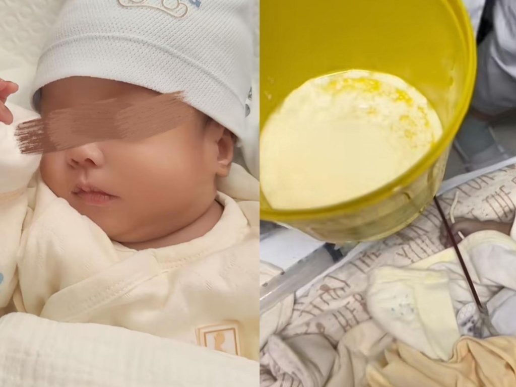 Nanny zwingt ihn zum Essen, Neugeborenes stirbt an zu viel Milch