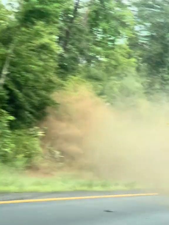 Guidatrice rabbiosa tenta sorpasso "off road" in autostrada e distrugge l'auto: video shock