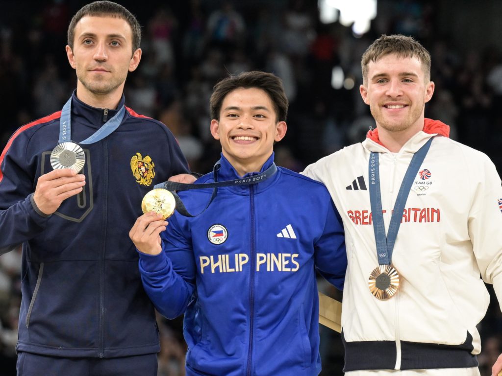 Gewinnt Gold bei den Olympischen Spielen, Athlet wird mit einer Darmspiegelung belohnt