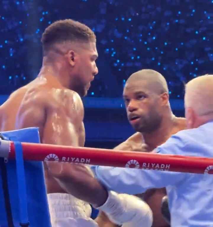 Anthony Joshua y la lengua fuera antes del nocaut de Daniel Dubois: se revelan los motivos del gesto