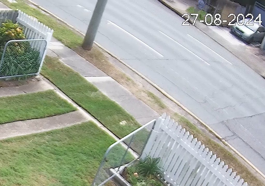 Café caliente en la cara de un recién nacido en el parque, el monstruo buscado en todo el mundo