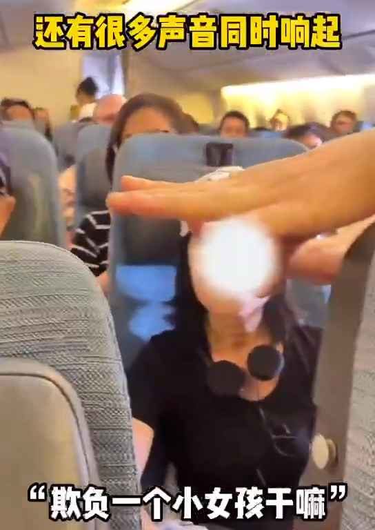 Il incline son siège dans l'avion et une bagarre éclate : insultes et coups de pied, puis vient l'expulsion.