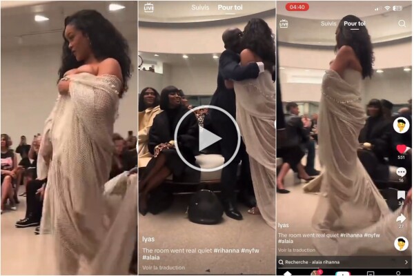 Rihanna ignore Naomi Campbell lors d'un défilé : vidéo virale